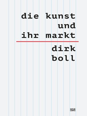 cover image of Die Kunst und ihr Markt